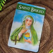 St. Brigid Prayer Card image