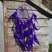 Handmade Amethyst Dreamcatcher