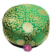 Meditation Cushion - Green Lotus image