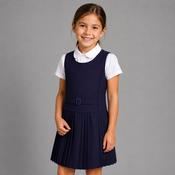 Navy Girls Pinafore (264) image
