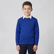 Royal Blue Round Neck Pullover image