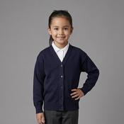 Navy School Cardigan by Hunter Schoolwear (664)