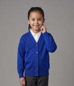 Royal Blue School Cardigan by Hunter Schoolwear (664)