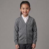 Grey School Cardigan by Hunter Schoolwear (664) image