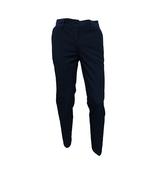 255 High Waisted Girls School Trousers - Navy image