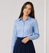 Blue Fitted School Blouse by Hunter Schoolwear (660) image