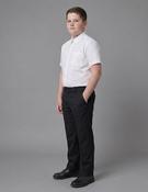 Black Sturdy School Trousers - Elastic Waist (246) image