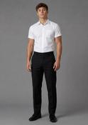 Black Men’s Regular Fit Trousers (444)