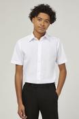 Short Sleeve, Slim Fit Non Iron Shirts - Twin Pack image