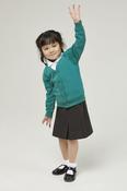 Jade Sweat Cardigan - Cotton rich Unisex Sweatshirt Cardigan 