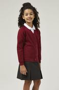 Wine Sweat Cardigan - Cotton rich Unisex Sweatshirt Cardigan  image