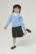 Sky Blue Sweat Cardigan - Cotton rich Unisex Sweatshirt Cardigan  image