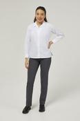 White Long Sleeve Non-Iron Revere Collar School Blouses Twin Pack (RLB) image