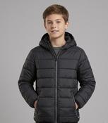 Black Padded Jacket by Result (RS233B) image