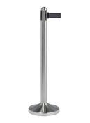 Retractable Barrier Post ropes posts queue queuing tensator tensa stanchion image