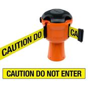 SkipperTM Do Not Enter Retractable Barrier Traffic Cone ropes posts queue queuing tensator tensa stanchion image
