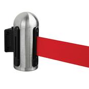 Wall Mounted Retractable Barrier Red Belt image