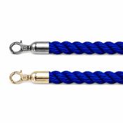Royal Blue Queue Rope 1.5m – €19.00 plus VAT | queue.ie
