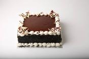 Fresh Cream Cake with Chocolate Sprinkles image