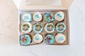 Picture Cupcakes Blue image