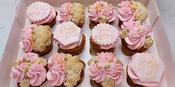Team Bride Pink Cupcakes image