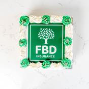 Corporate Logo Cake