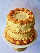 Orange Vintage Cake