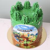 Minecraft Cake
