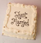White Minimalist Cake- NEW
