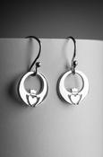 Claddagh Design, Claddagh Earrings