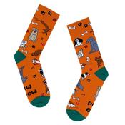 Irish Socksciety, Dog Mad Orange (3-7)