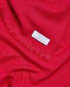 Foxford, Tomato Fine Wool Cashmere Blend Scarf image