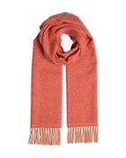 Foxford, Papaya Lambswool Scarf image