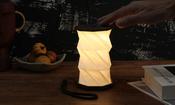 Gingko, Mini Twist Hexagon Light - Lagoon Teal