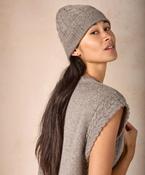 Irelands Eye, The Elio Cashmere Cable Hat Rocky Ground image