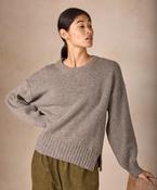 Irelands Eye, The Isla Cashmere Oversized Sweater Rocky Ground image