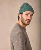 Irelands Eye, The Luxe Cashmere Ribbed Hat Wave image