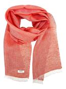 McNutt of Donegal, Nectarine Linen Scarf image