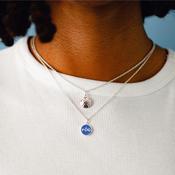 Melissa Curry, Spinning Pendant - Blue image