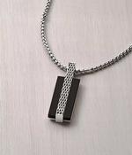 Skagen, Black &amp; Silver Pendant Chain image