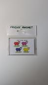 Vanessa Bee Designs, Just four ewes - Fridge Magnet image