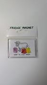Vanessa Bee Designs, Shop 'til ewe drop! - Fridge Magnet image