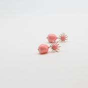 Vivien Walsh, Ambra Earrings Coral image