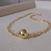 Vivien Walsh, Gold Ball Link Chain image