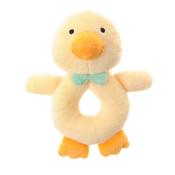Duck Plush Baby Rattle