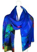 Clare O'Connor, Luxury Silk Scarf B image