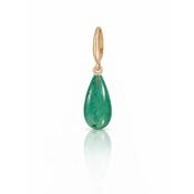 Emerald Droplet Charm - Ball