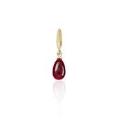 Midi Ruby Droplet Charm - Spiga image