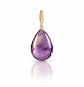 Ametrine Droplet Charm - Spiga