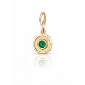Emerald Amulet Charm - Spiga
